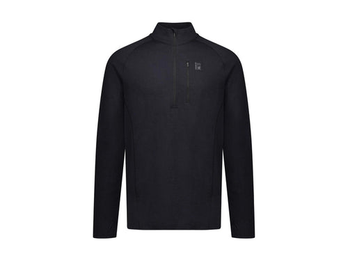 Swazi Mens Everest Merino Shirt | Black