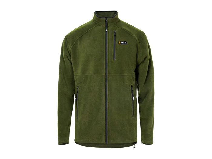 Swazi Mens Muskox Polar Fleece Jacket | Olive