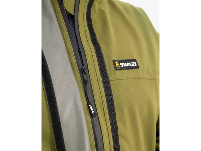 Swazi Mens Tahr XP Waterproof Jacket | Tussock Green