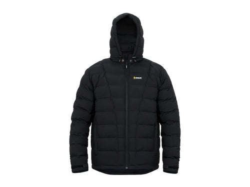 Swazi Puffadder Puffer Jacket Black