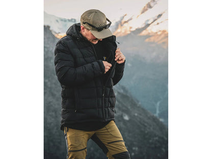 Swazi Puffadder Puffer Jacket Black