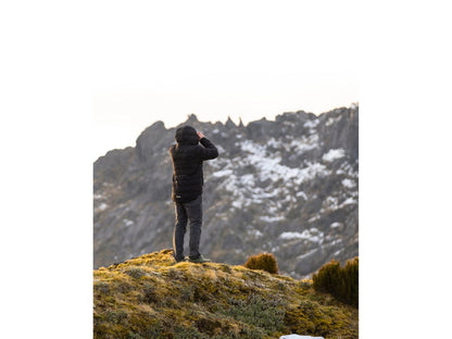Swazi Puffadder Puffer Jacket Black