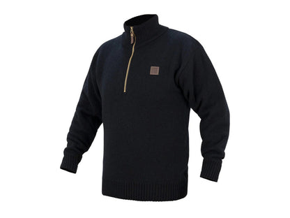 Swazi The Mackenzie Wool Long Sleeve Top Black