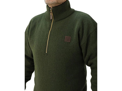 Swazi Unisex Mackenzie Wool Long Sleeve Top | Olive