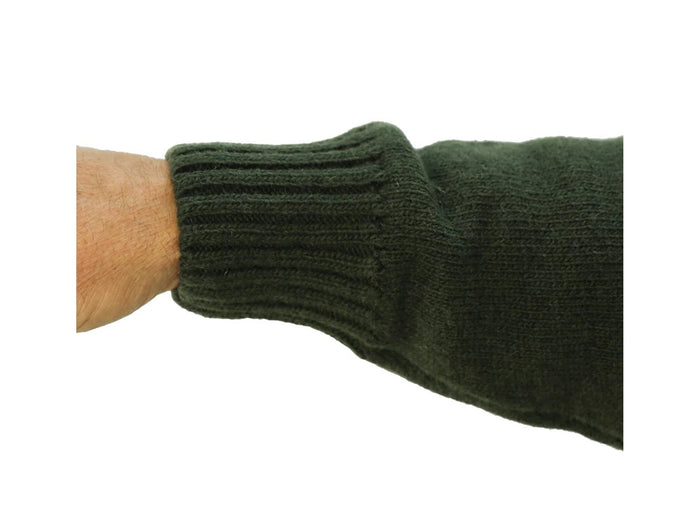 Swazi Unisex Mackenzie Wool Long Sleeve Top | Olive