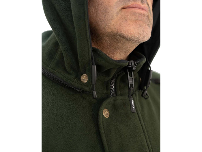 Swazi Windriver Fleece Windproof Jacket Olive