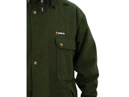 Swazi Windriver Fleece Windproof Jacket Olive