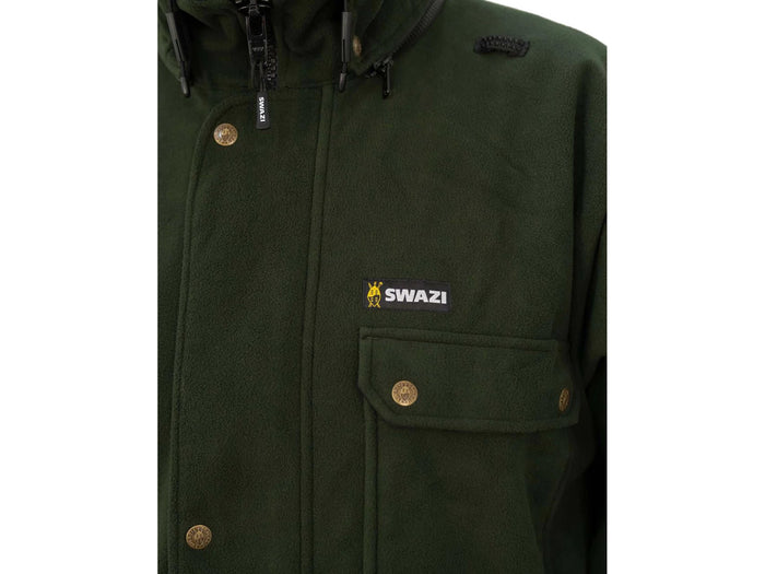 Swazi Windriver Fleece Windproof Jacket Olive