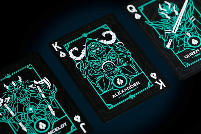 Sword Playing Cards 2 Deck Set (Deluxe and Classic) by The Card Mafia Playing Cards by US Playing Card Co.