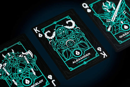 Sword Playing Cards 2 Deck Set (Deluxe and Classic) by The Card Mafia Playing Cards by US Playing Card Co.