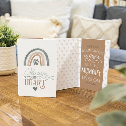 Sympathy Wooden Keepsake Greeting Card