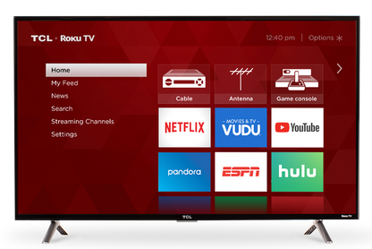TCL Smart TV 43" LED - Roku(Refurbished)