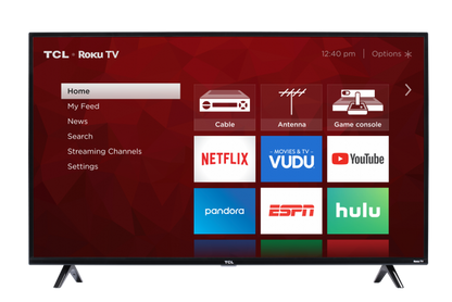TCL Smart TV 50" LED 4K - ROKU(Refurbished)