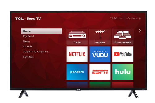 TCL Smart TV 50" LED 4K - ROKU(Refurbished)