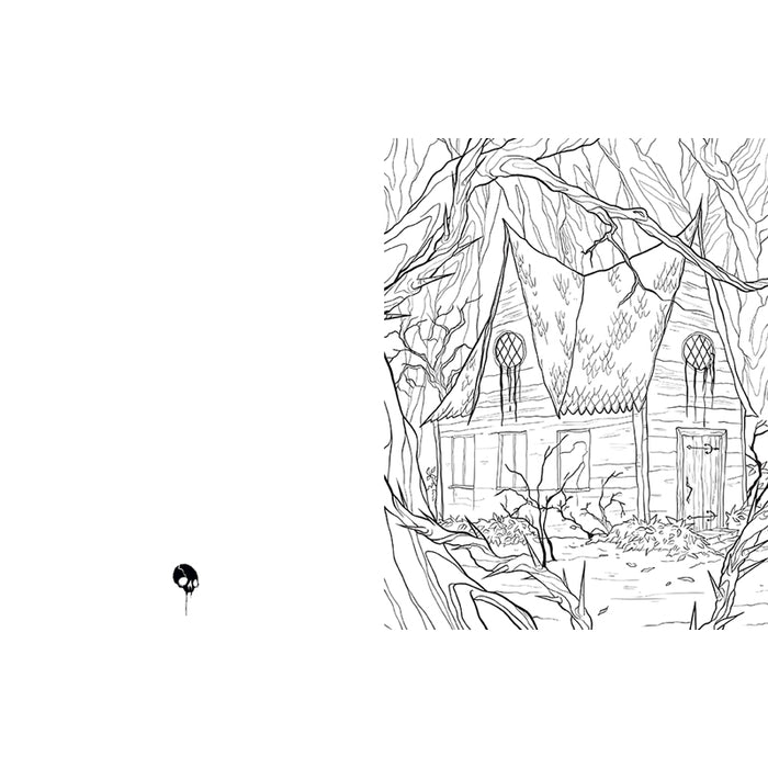 The Art of Horror Coloring Book