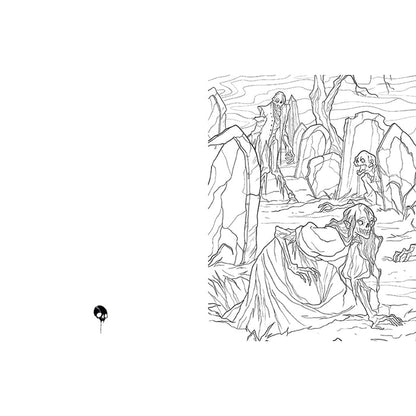 The Art of Horror Coloring Book
