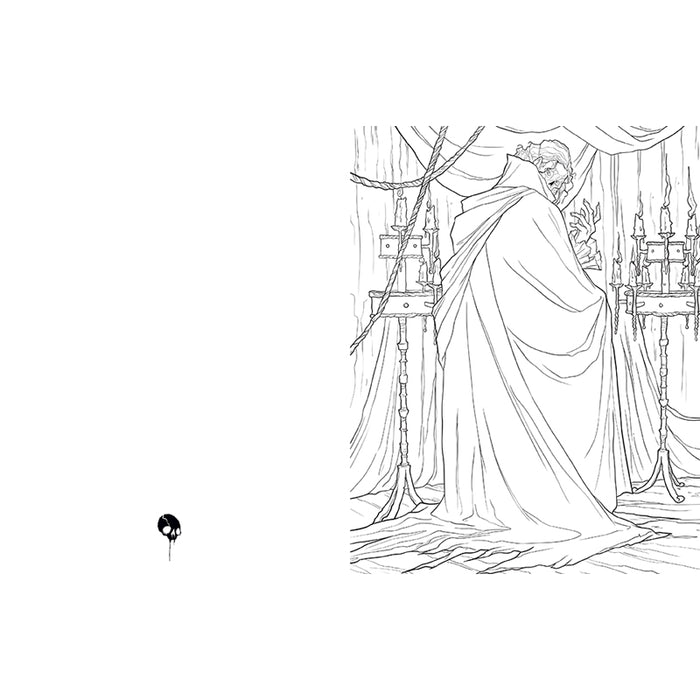 The Art of Horror Coloring Book