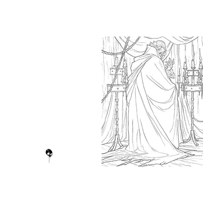 The Art of Horror Coloring Book