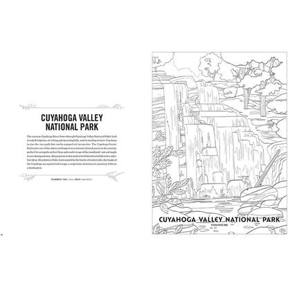 The Art of the National Parks Coloring Book Kit