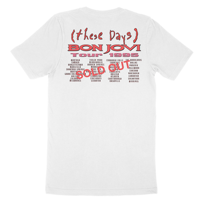 These Days 1995 Tour T-Shirt Back