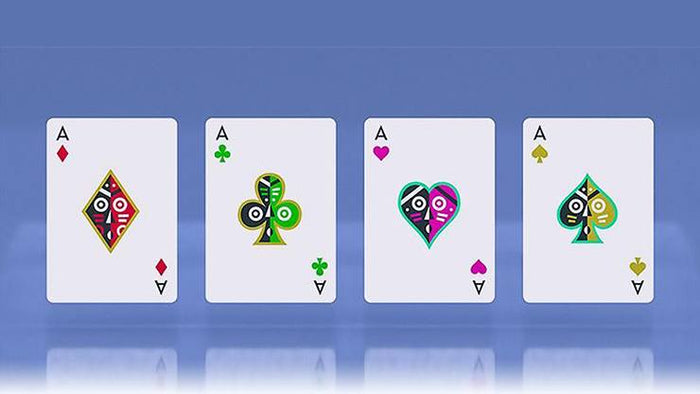 Tiki Playing Cards Playing Cards by RarePlayingCards.com