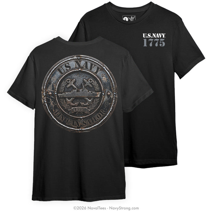 "Tin Can Sailor" Tee | Black