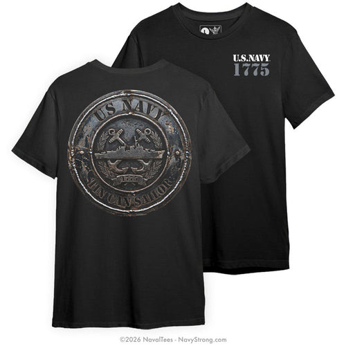 "Tin Can Sailor" Tee | Black