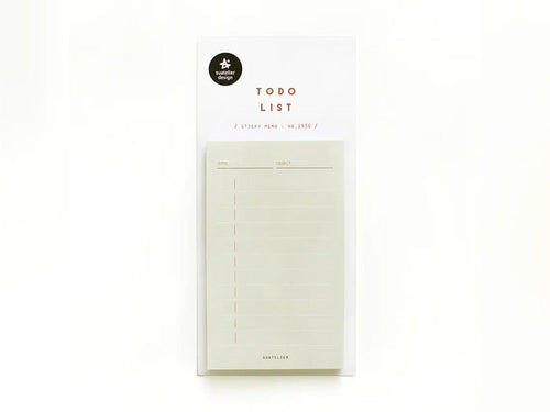 To Do List Sticky Memo 1936