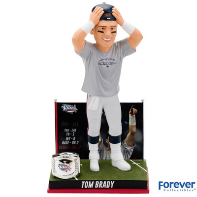 Tom Brady Super Bowl Moments Bobbleheads - National Bobblehead HOF Store