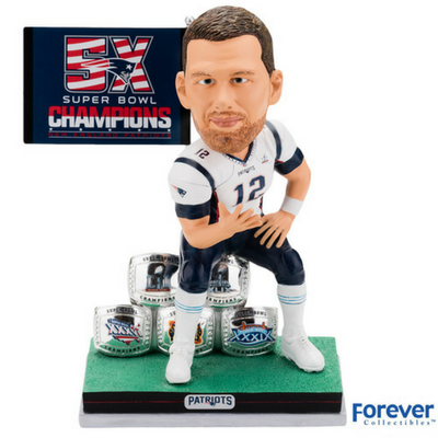 Tom Brady Super Bowl Moments Bobbleheads - National Bobblehead HOF Store