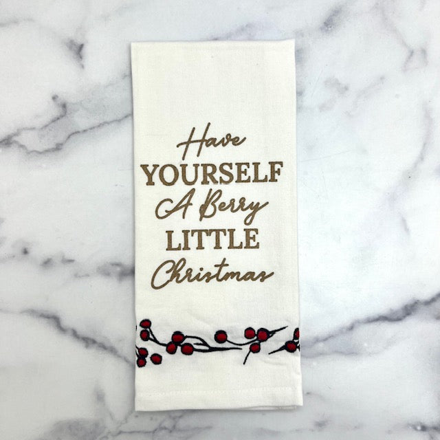 Towel Berry Lttle Christmas