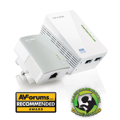 TP-Link AV600 Wi-Fi Powerline Extender Starter Kit | TL-WPA4220 Kit (6890771415228)