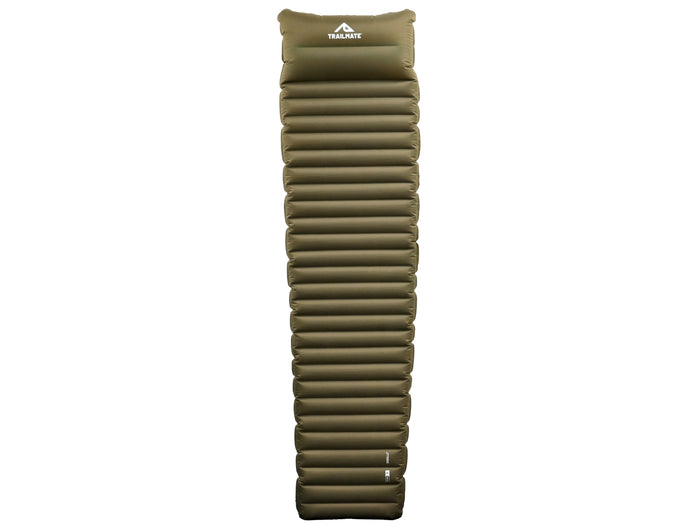 Trailmate Insulux Sleeping Mat Olive R-Value 5 With Pillow