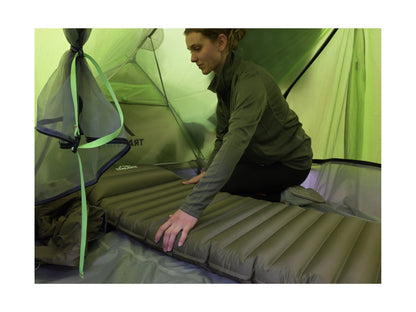 Trailmate Insulux Sleeping Mat Olive R-Value 5 With Pillow