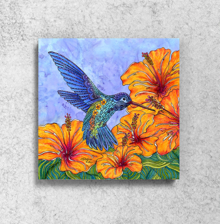 Tropical Hummingbird Magnet