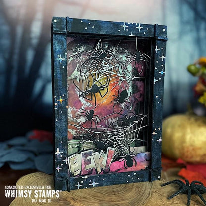 Spiders and Webs Die Set - Whimsy Stamps