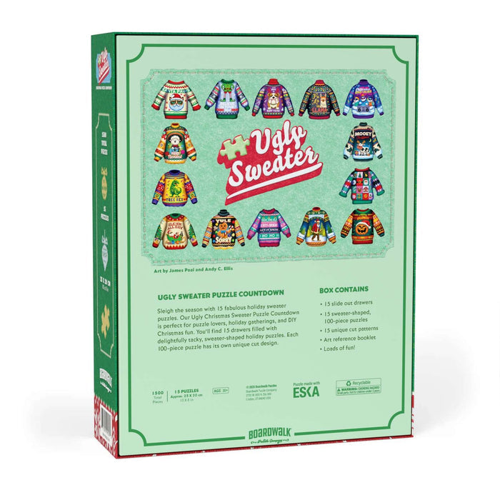 Ugly Christmas Sweater Puzzle Advent