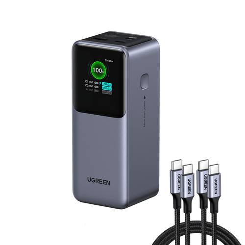 UGREEN 130W Power Bank with USB-C Cable