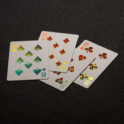 Ultraviolet - Vegas Diffractor Playing Cards by VXD Gaming
