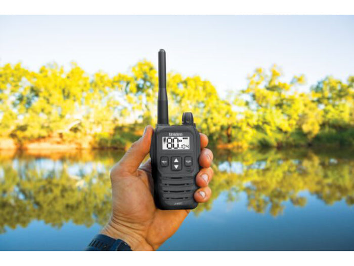 Uniden UH825-2TP UHF Handheld Radio 80 Channels 2W Output Twin Pack