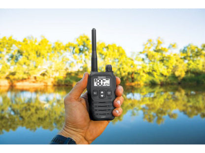 Uniden UH825-2TP UHF Handheld Radio 80 Channels 2W Output Twin Pack