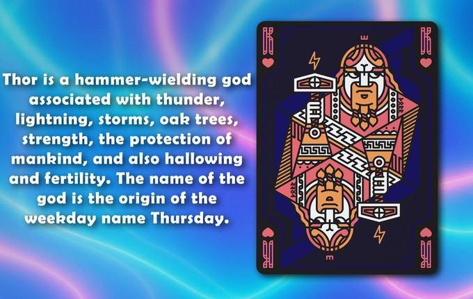 Valkyries Limited Edition Walhalla Playing Cards Playing Cards by Noir Arts
