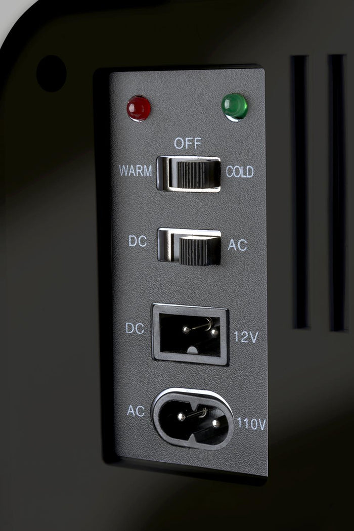 Control panel with switches and connectors  - Buy Now  Ice Cream & Dessert Maker + Black 10L Mini Fridge