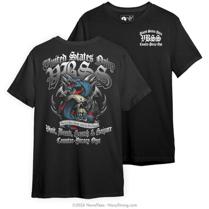 "VBSS Counter Piracy" Tee | Black