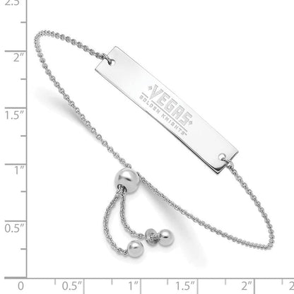 Vegas Golden Knights Bar Adjustable Bracelet - Vegas Team Store