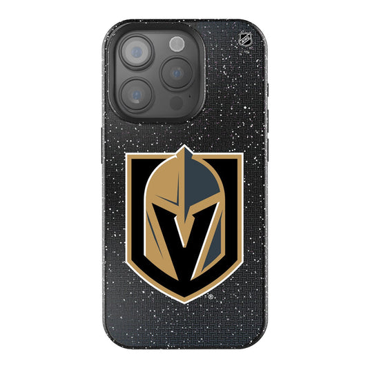 Vegas Golden Knights Linen Bling Phone Case