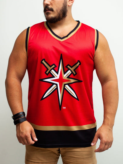 Las Vegas Golden Knights Mashup Hockey Tank - Vegas Team Store
