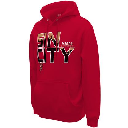 Vegas Golden Knights Sin City Hideaway Hood - RED / SM