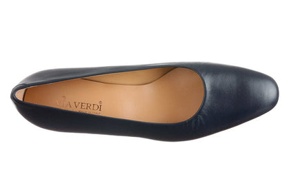 Via Fancy Navy - Crispins Shoes