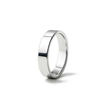 Vigsel/Förlovningsring Herr Silverring, 5 mm, rak | 925 silver